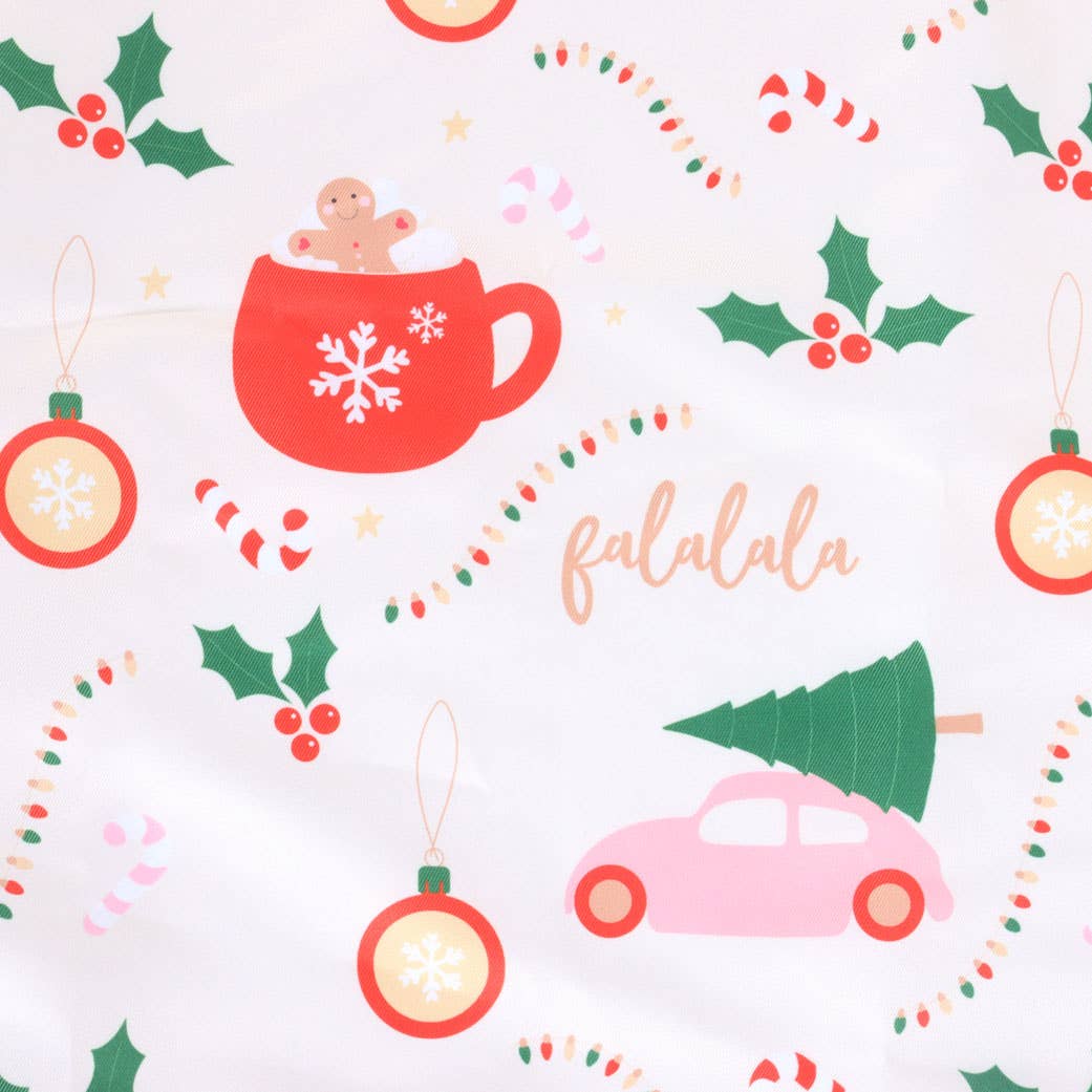 Something Different Wholesale - Sugarplum Fun Christmas Print Apron
