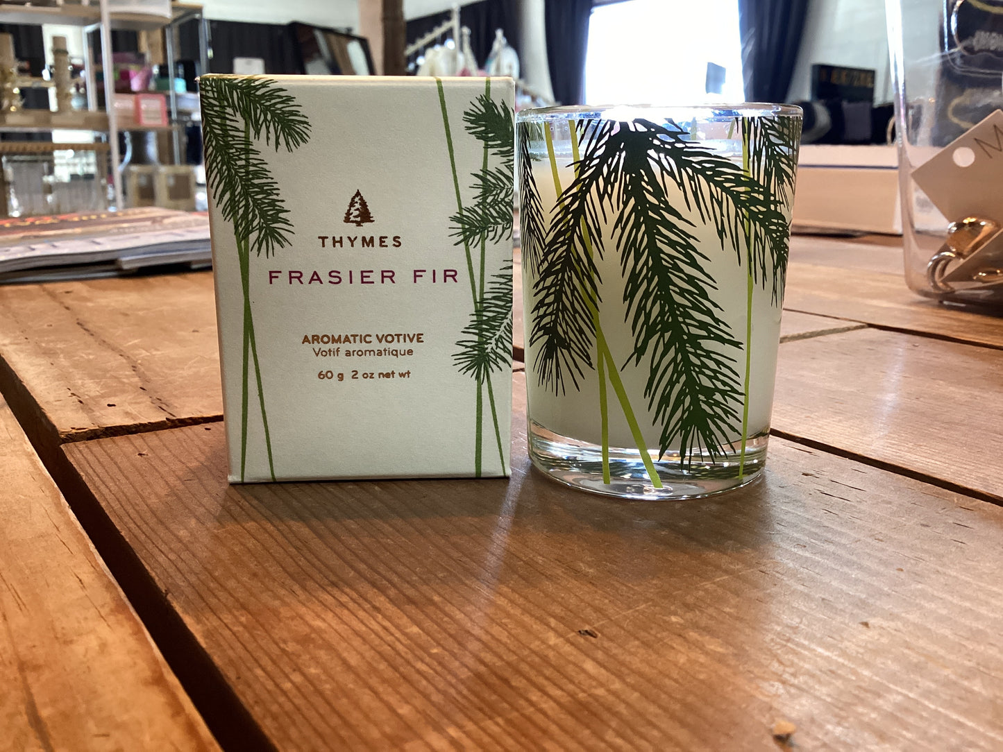 Thymes Frasier Fir 2oz Votive Candle