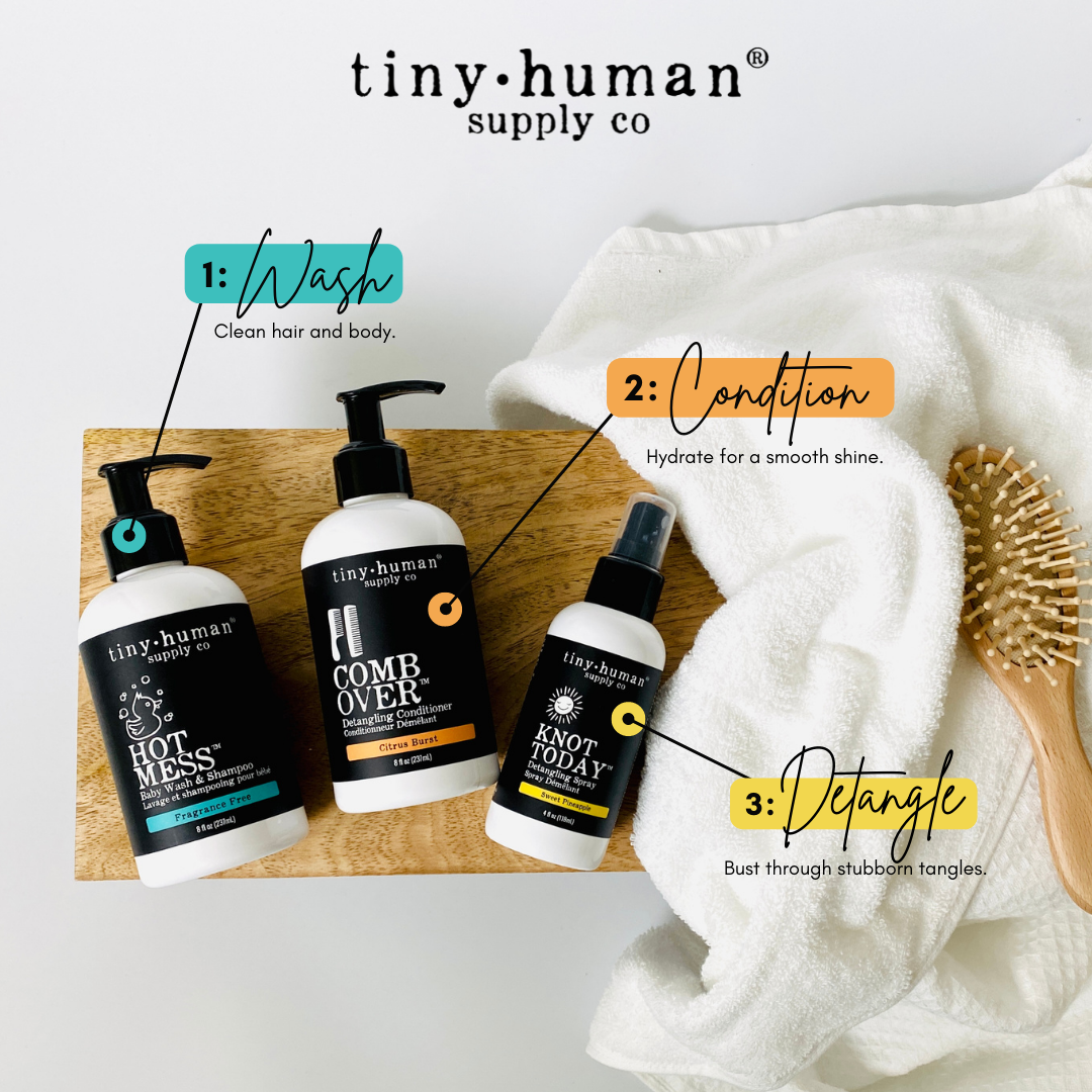 Tiny Human Supply Co. - Hot Mess™  Shampoo and Baby Wash 8oz