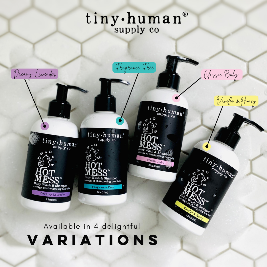 Tiny Human Supply Co. - Hot Mess™  Shampoo and Baby Wash 8oz