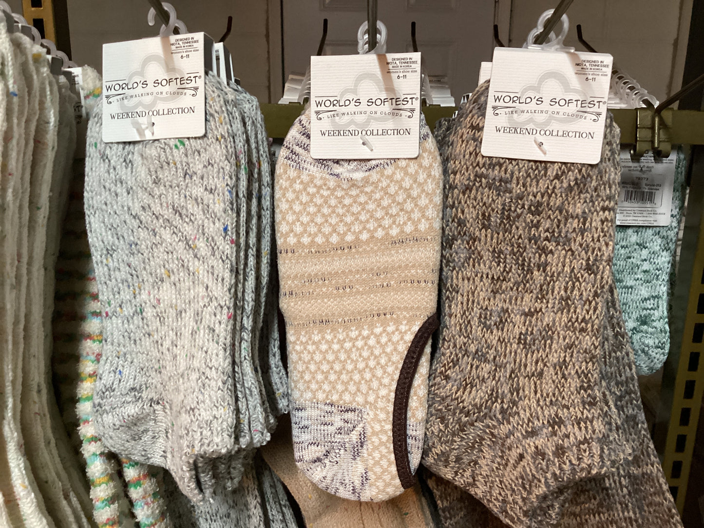 World's softest sock slip on socks