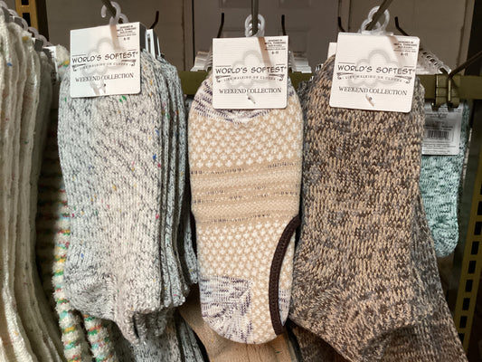 World's softest sock slip on socks
