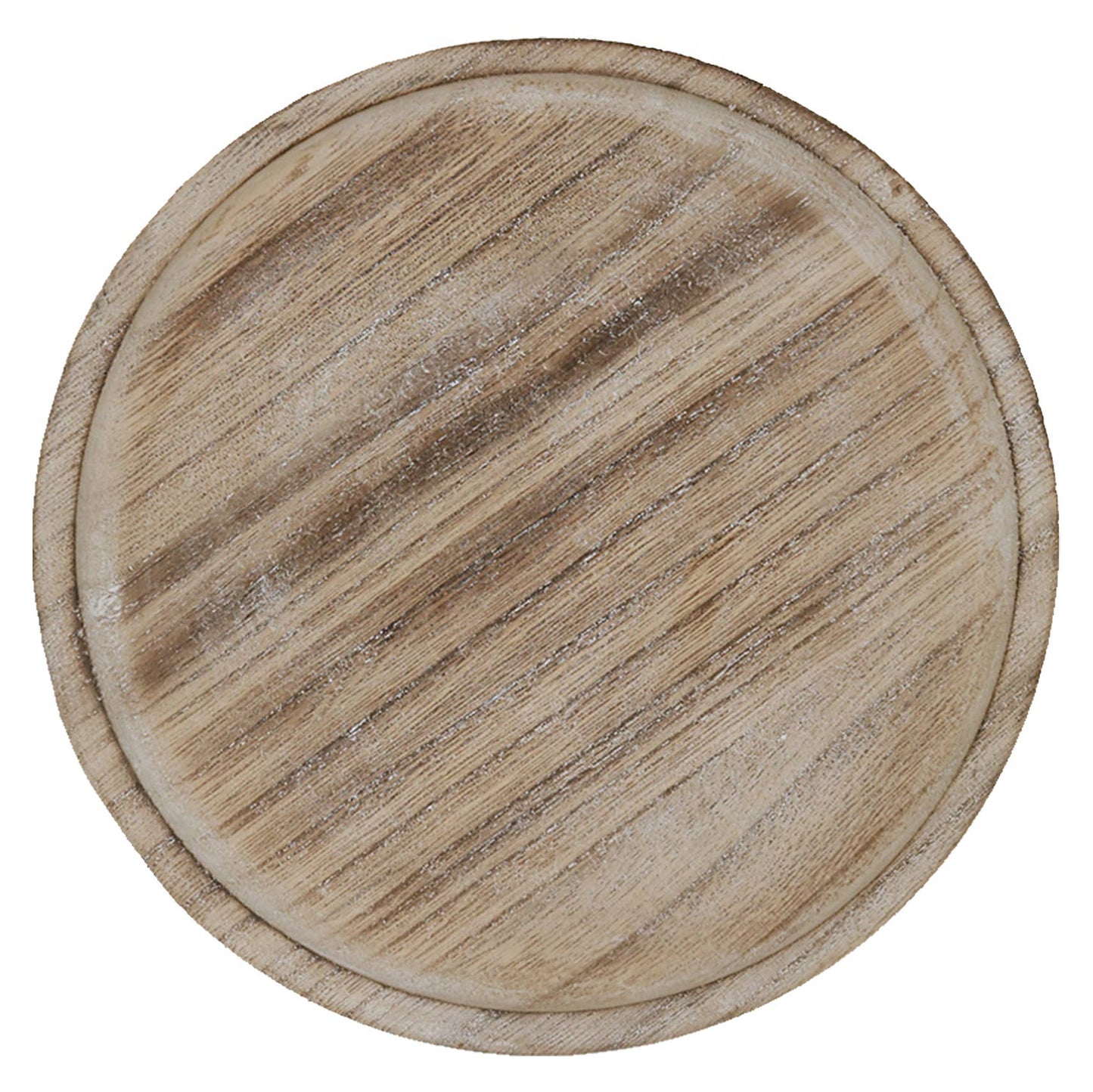 Sweet Water Decor - Rustic Round Wood Tray - Home Decor & Gifts