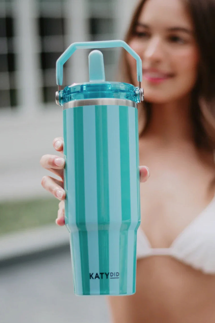 Katydid 30oz Striped Tumbler