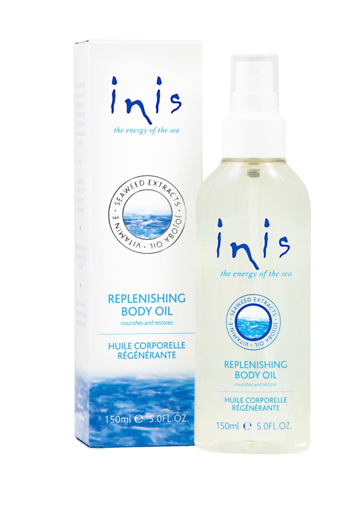 Inis replenishing body oil