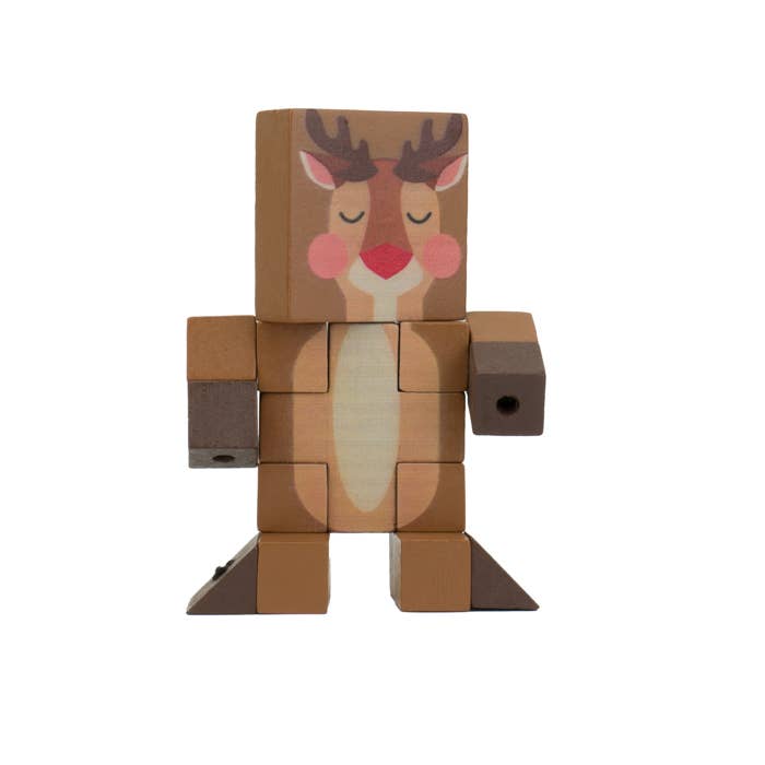 Toysmith - Holiday Wood Fidget Puzzle