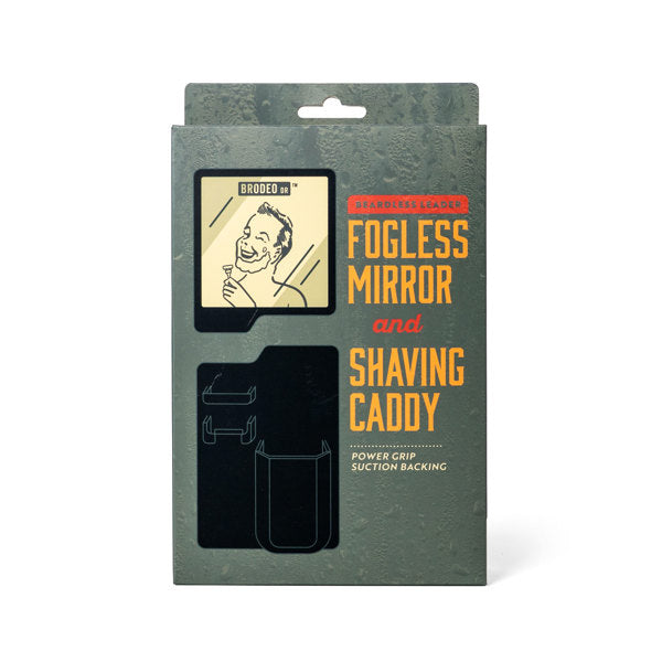 Brodeo Dr Fogless Shaving Mirror & Organizer