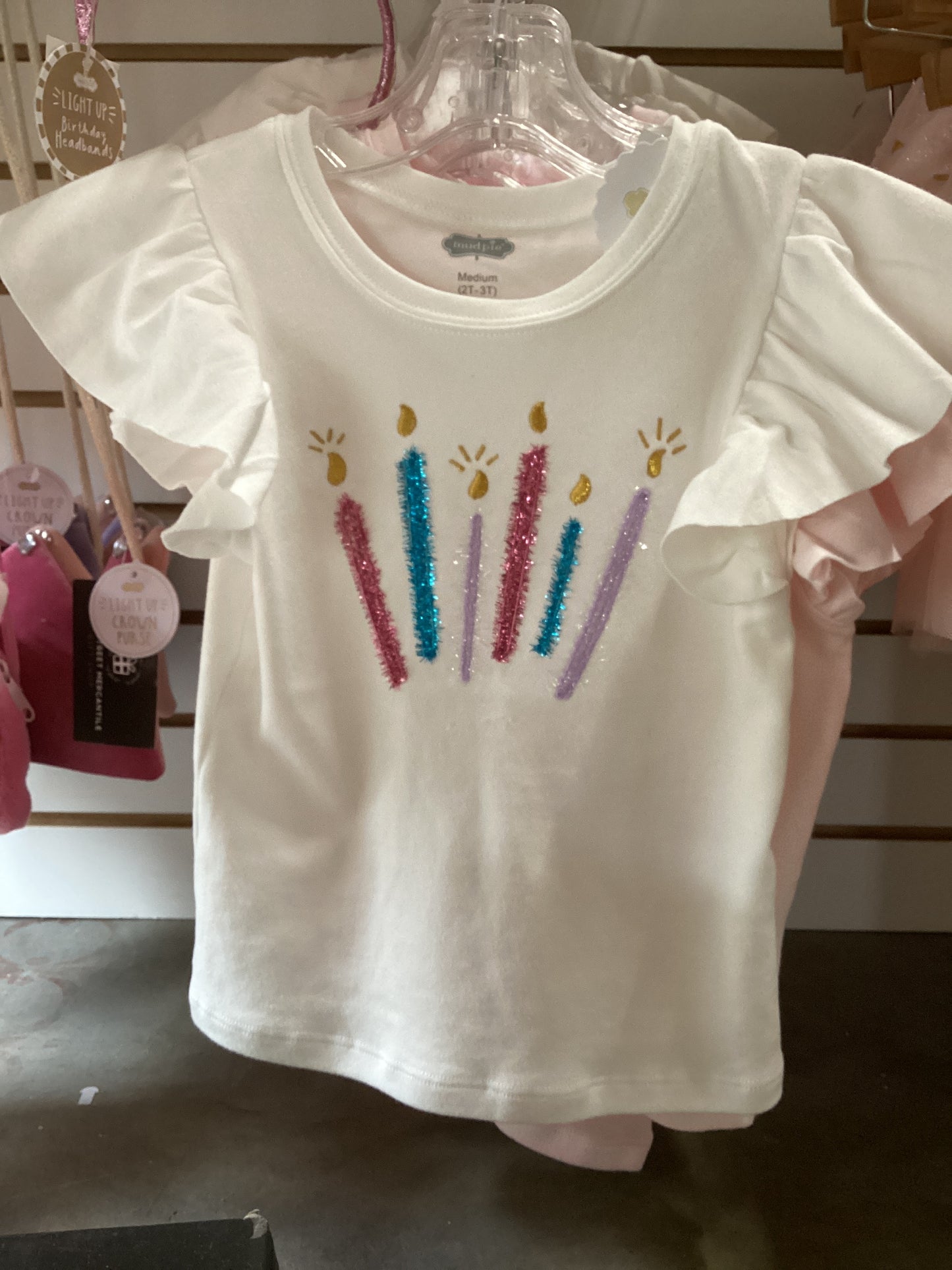 CANDLE GIRL BIRTHDAY TEES