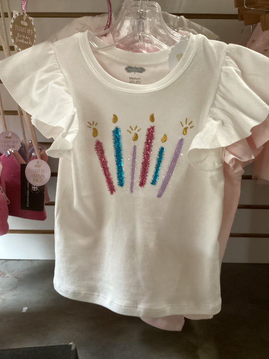CANDLE GIRL BIRTHDAY TEES