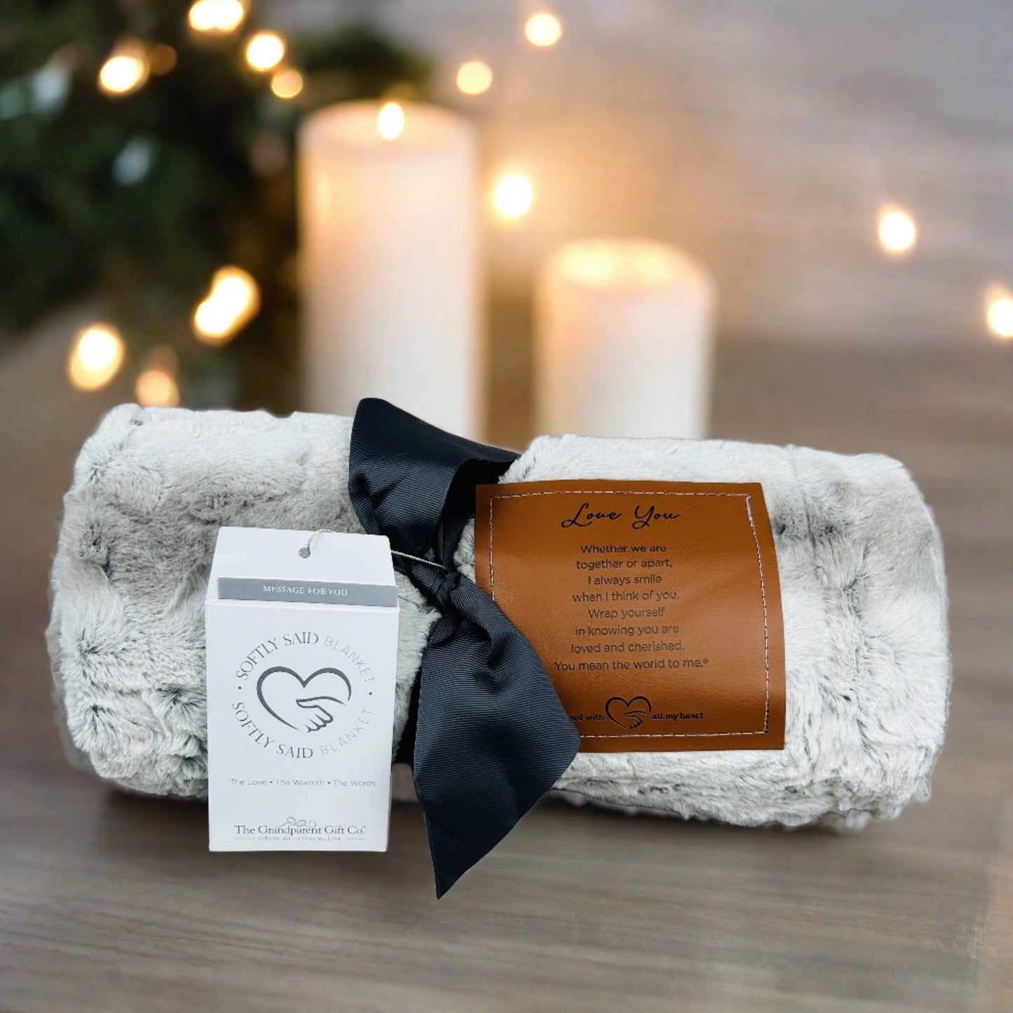Softly Said Blanket: Love You Gift for Family or Friend 8030