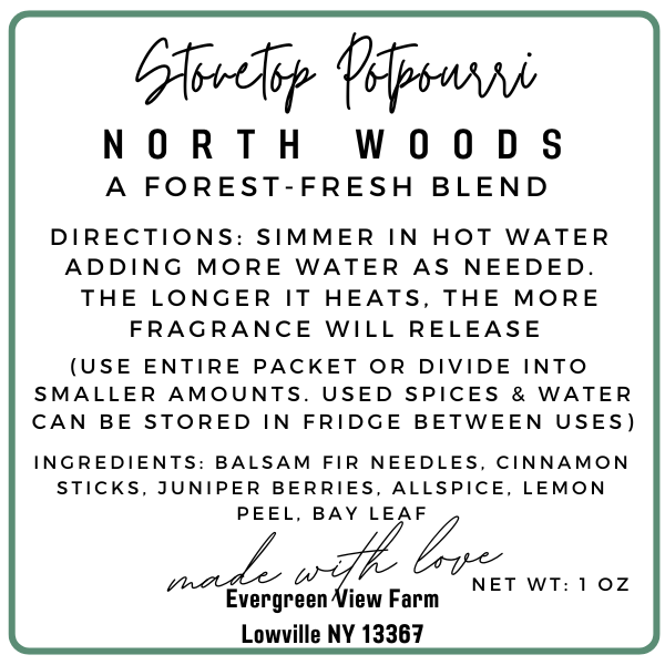 Evergreen View Farm - Simmer Stovetop Potpourri Holiday Spice Fall Christmas Blend