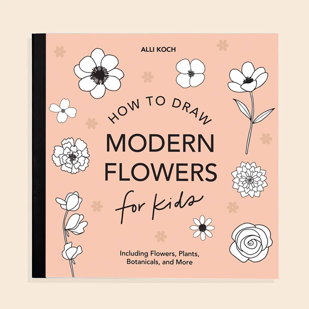 Paige Tate & Co. - Modern Flowers: A How to Draw Book for Kids