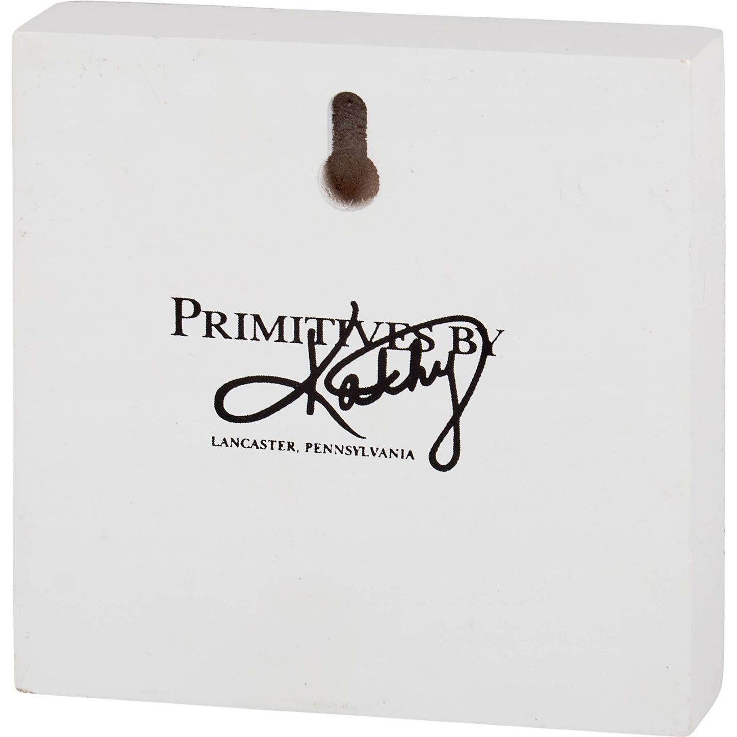 Primitives by Kathy - Sleigh All Day Block Sign