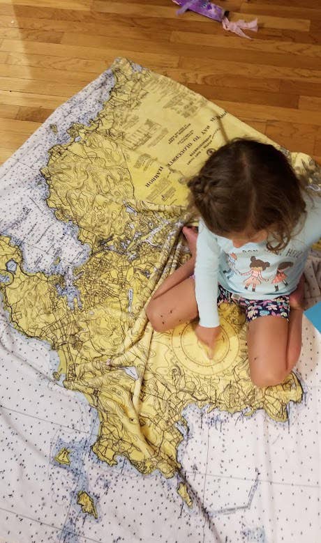 Maritime Tribes LLC - Blanket 4' x 5' -> Silk-Touch Fleece