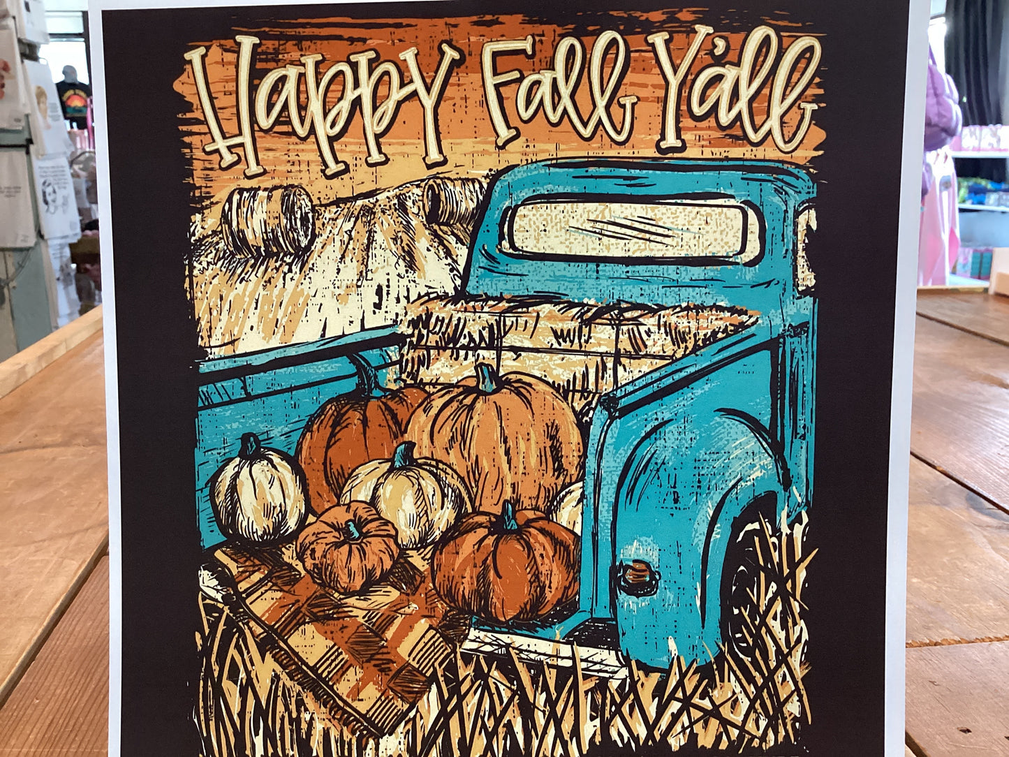 Happy Fall Y’all Truck T-shirt