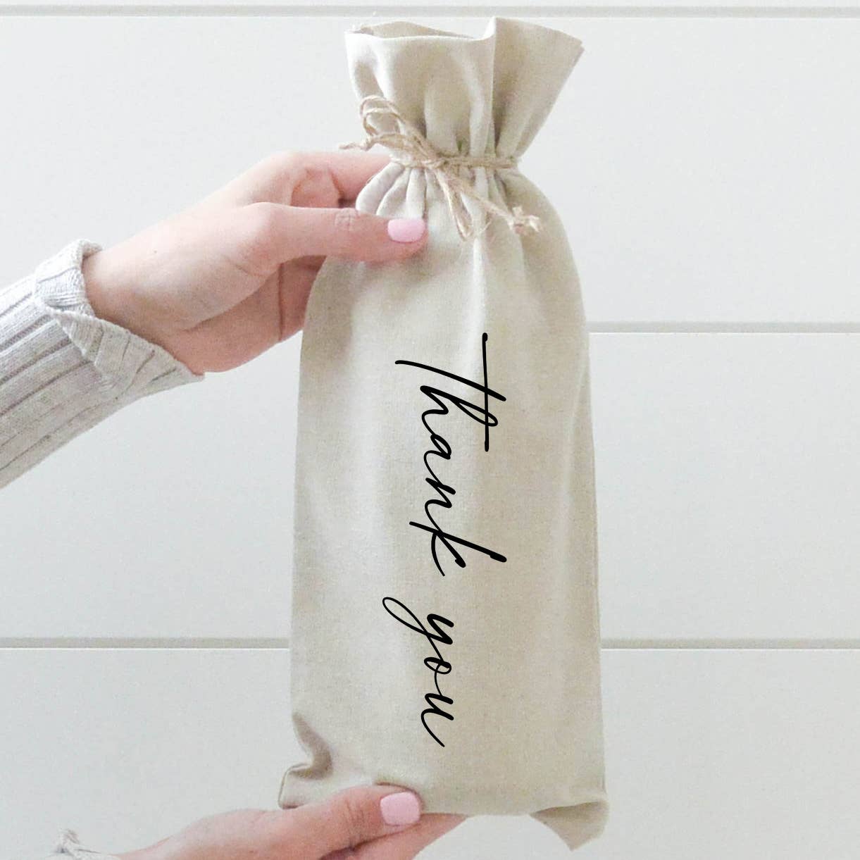 Porter Lane Home - Thank You Wine Bag
