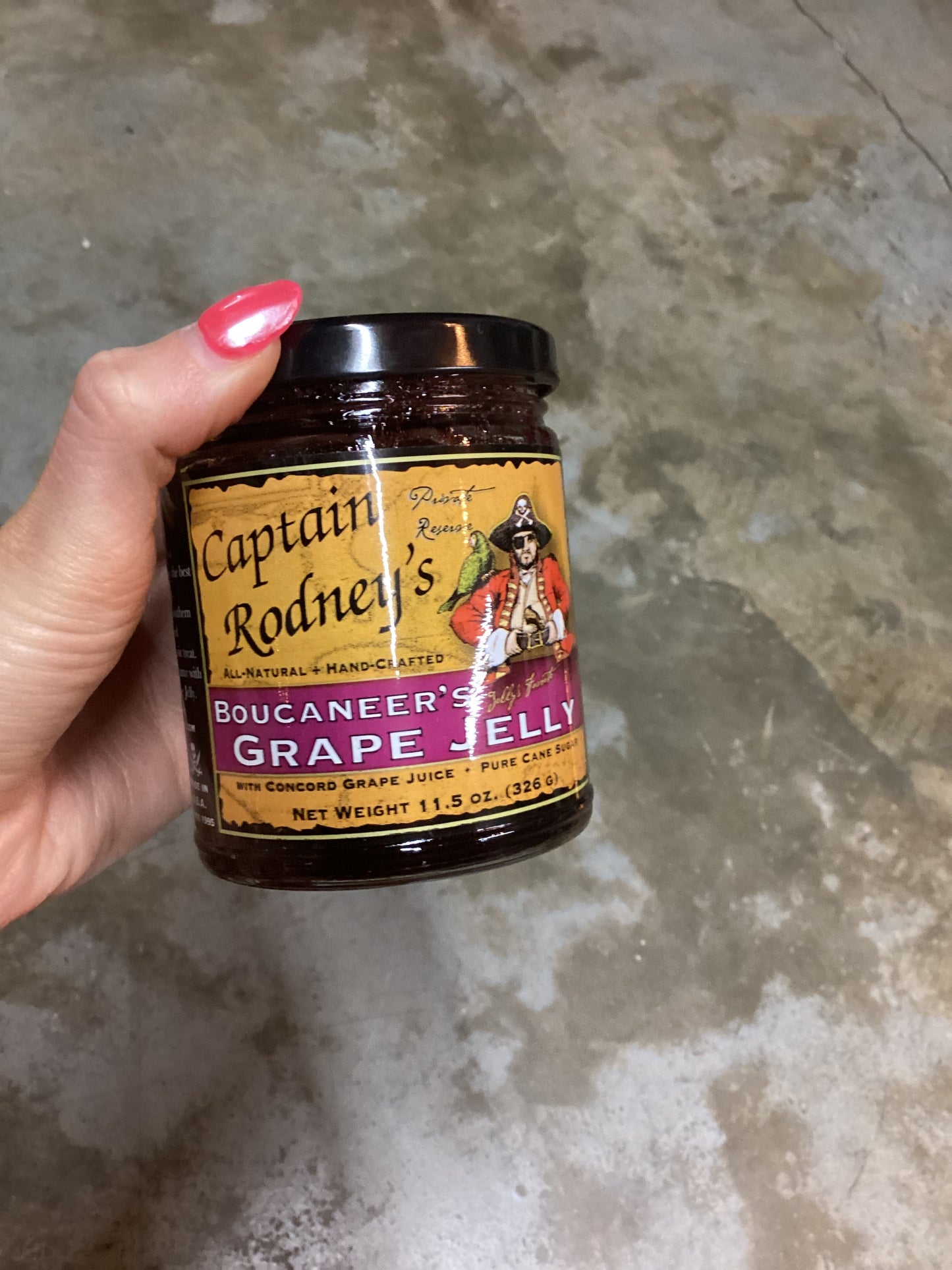 Captain Rodney’s grape jelly