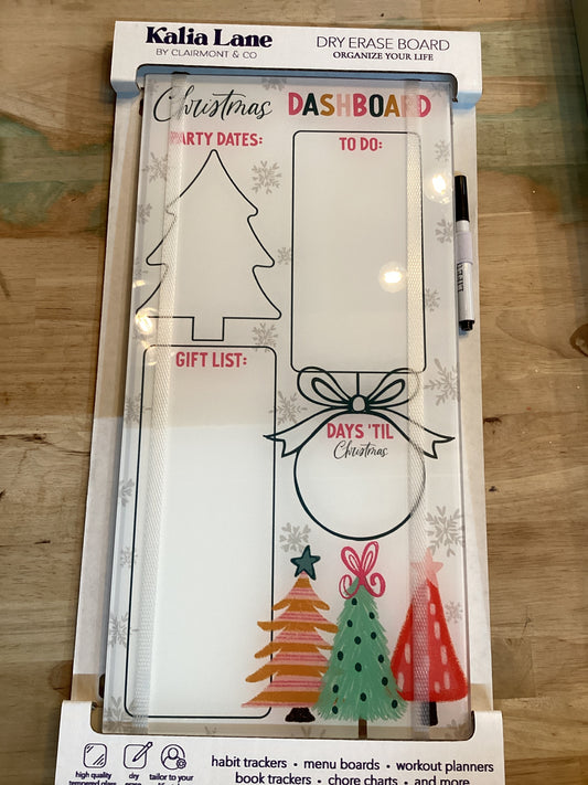 CHRISTMAS DRY ERASE BOARD