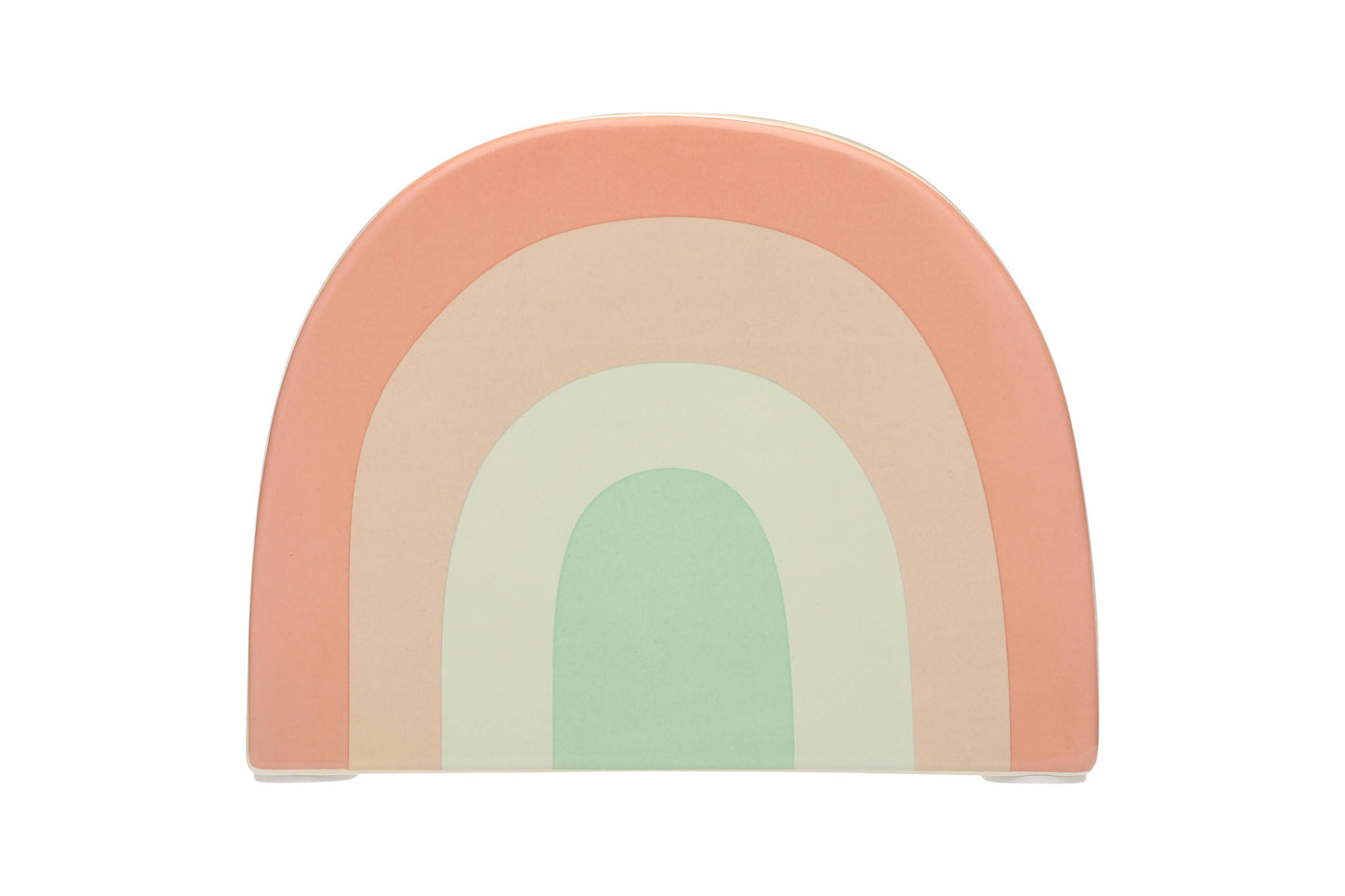 Pearhead - Ceramic Rainbow Bank, Nursery Decor