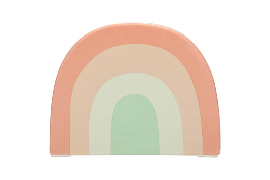 Pearhead - Ceramic Rainbow Bank, Nursery Decor