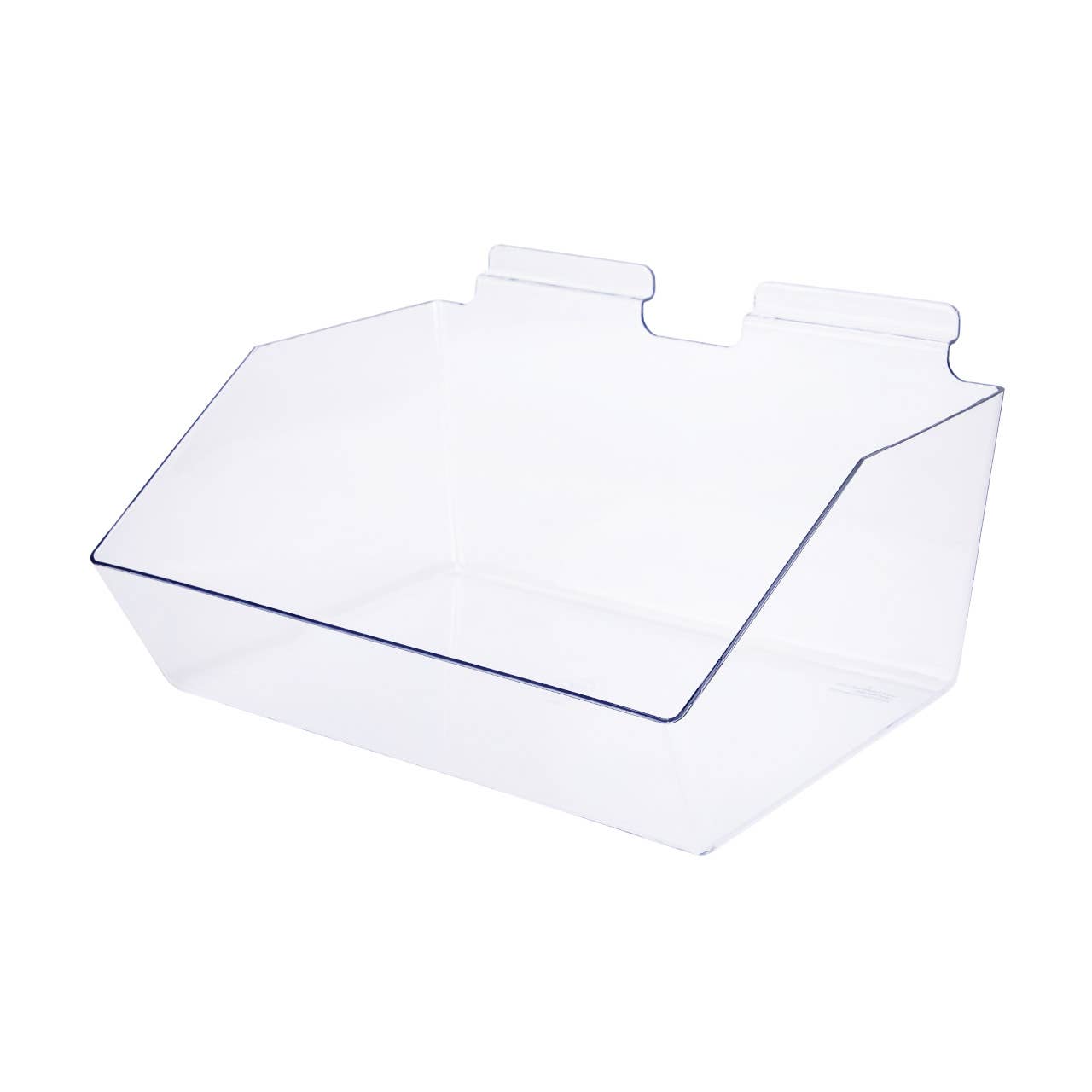Store Supply Warehouse - 12"W X 5½"D X 9½"H Clear Plastic Dump Bin