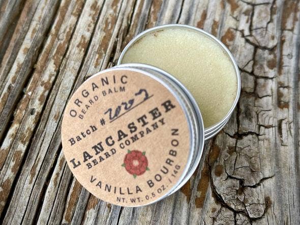 Lancaster Beard Company - Vanilla Bourbon Organic Beard Balm