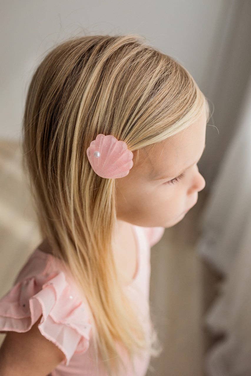 Cheeky Plum - Hair Clip Set - Under the Sea - Pink