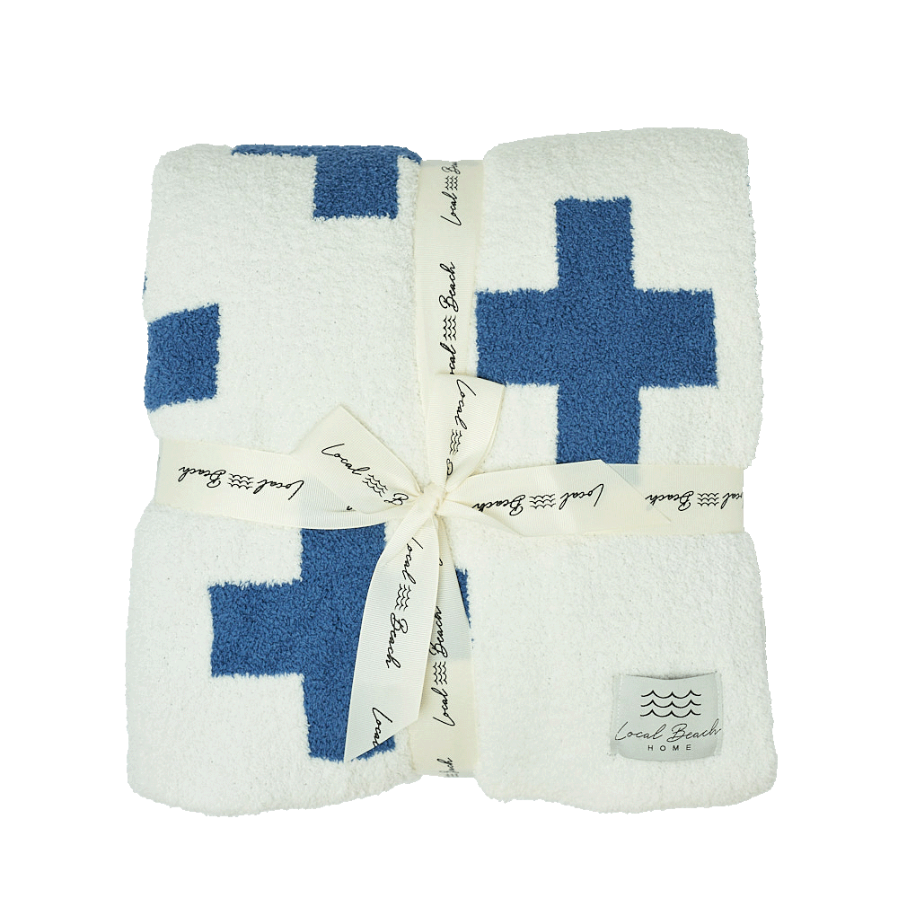 Local Beach - Cross Luxe Home Blanket