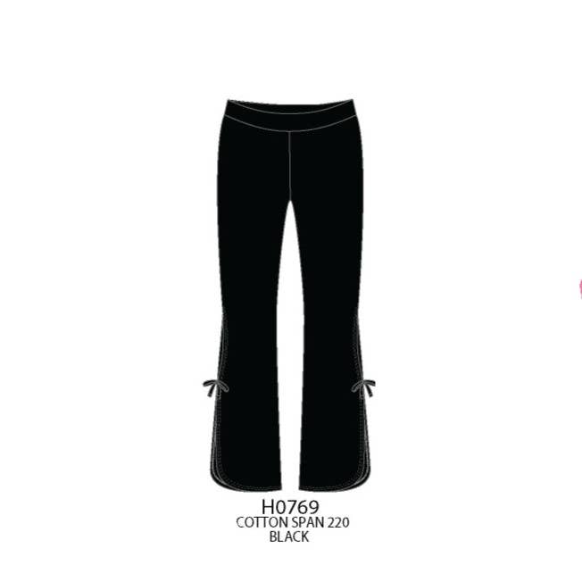 Paper Flower - Side ties cotton pants - TWEEN GIRLS