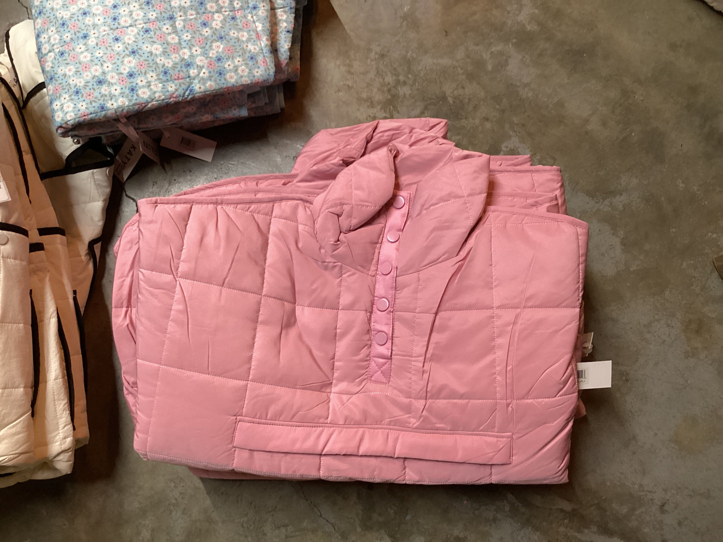 PUFFER PULLOVER JACKET