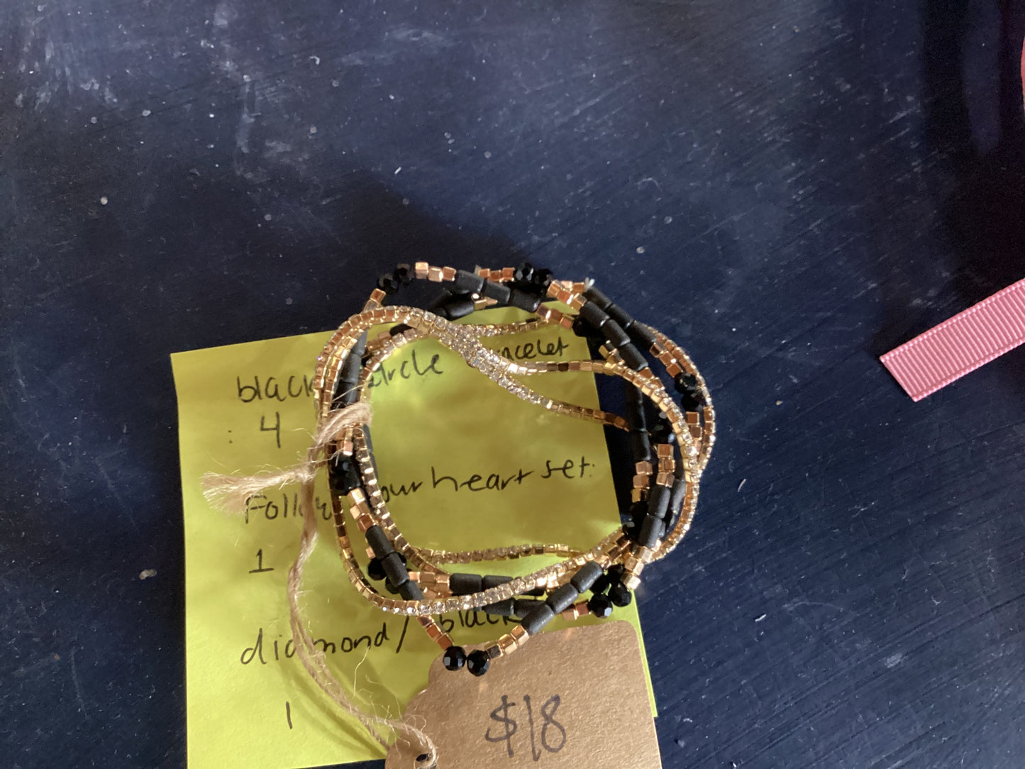 Black diamond assortment cluster
