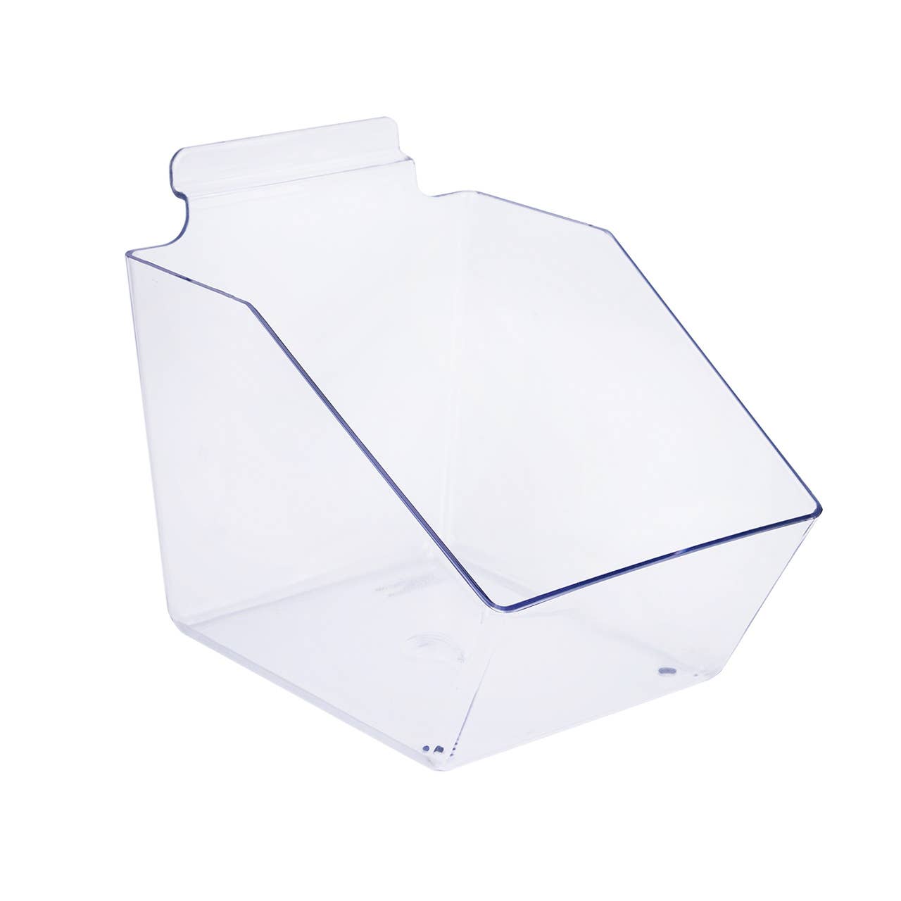 Store Supply Warehouse - 6" X 5 ½" X 7 ½" Clear Plastic Dump Bin