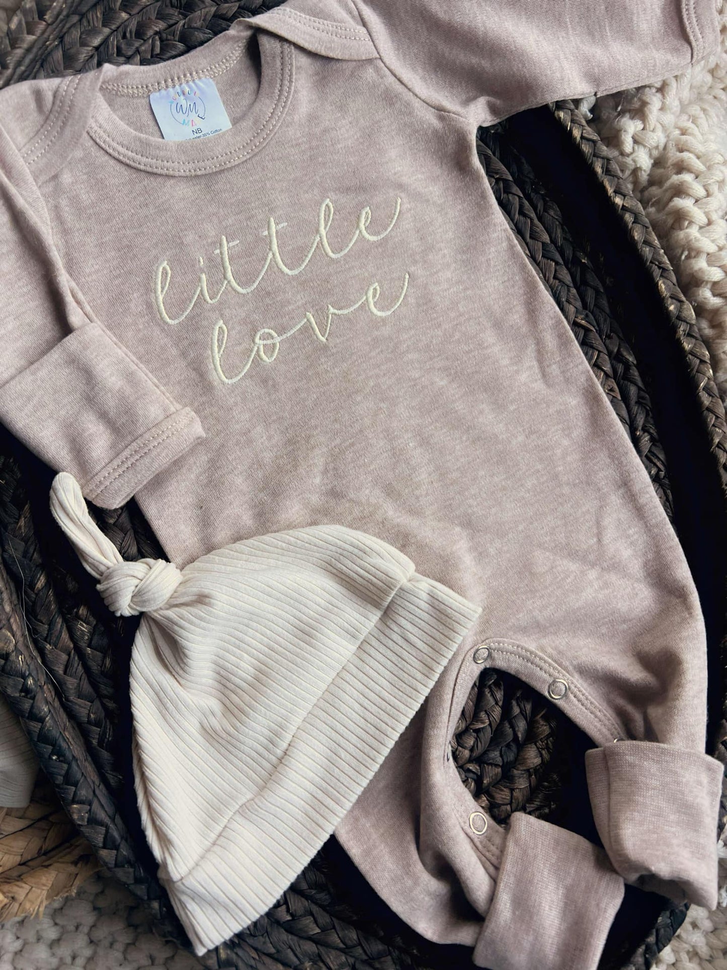 Wonderfully Made - Baby Romper | Girl or Boy Outfit Little Love - Valentine