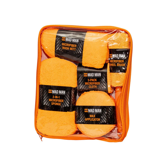 Mad Man - Microfiber Deluxe Car Wash Kit