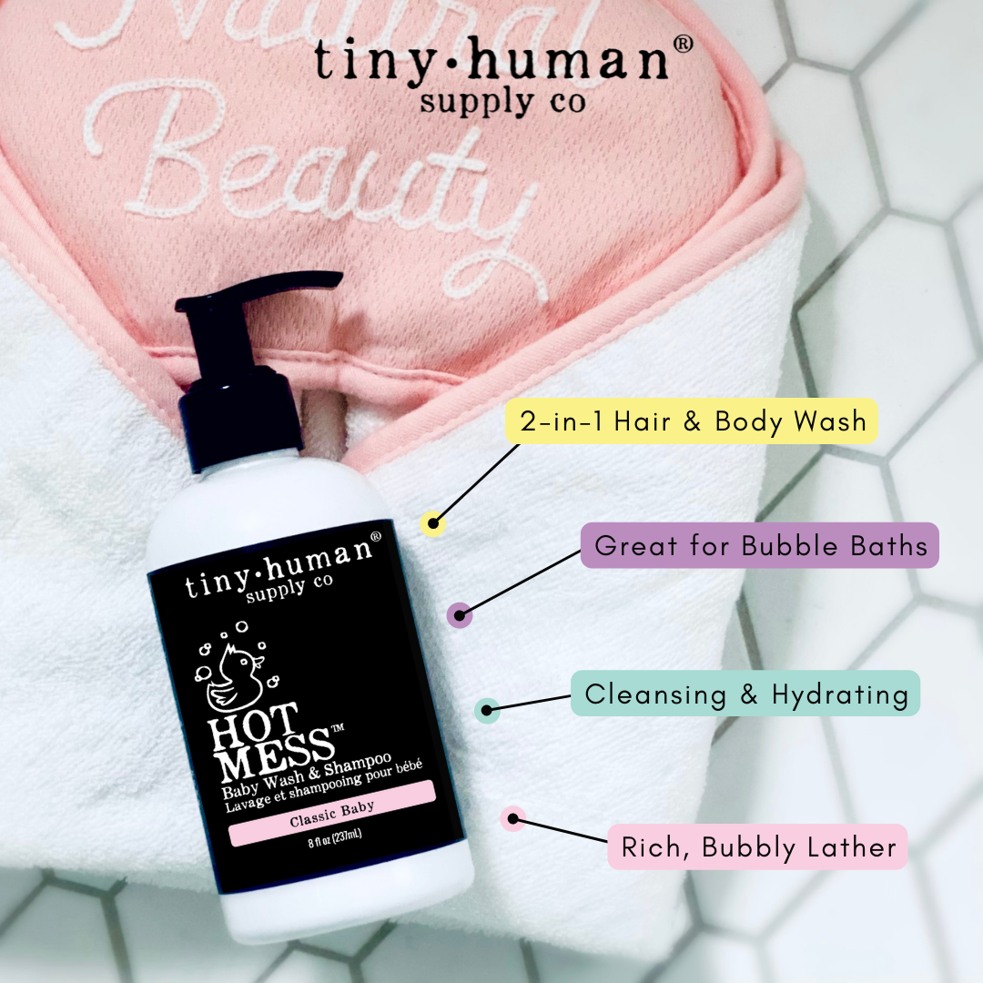 Tiny Human Supply Co. - Hot Mess™  Shampoo and Baby Wash 8oz