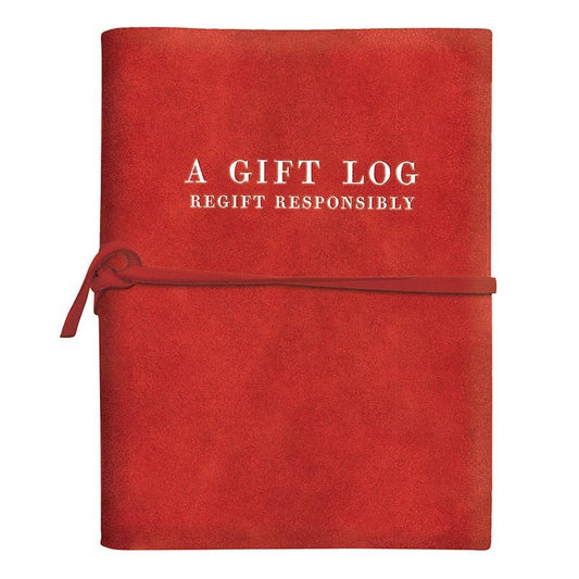 Santa Barbara Design Studio by Creative Brands - Face to Face Suede Journal - Gift Guide: Regift Responsibly