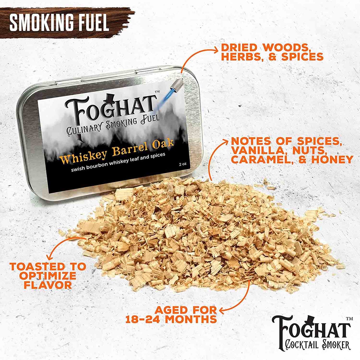 ThousandOaksBarrelCo. - Foghat™ Cocktail Smoking Kit