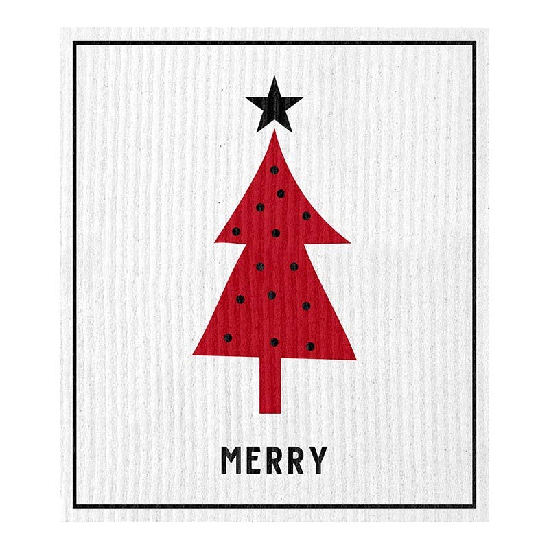 Santa Barbara Design Studio by Creative Brands - Organic Dish Cloth - Merry L7356
