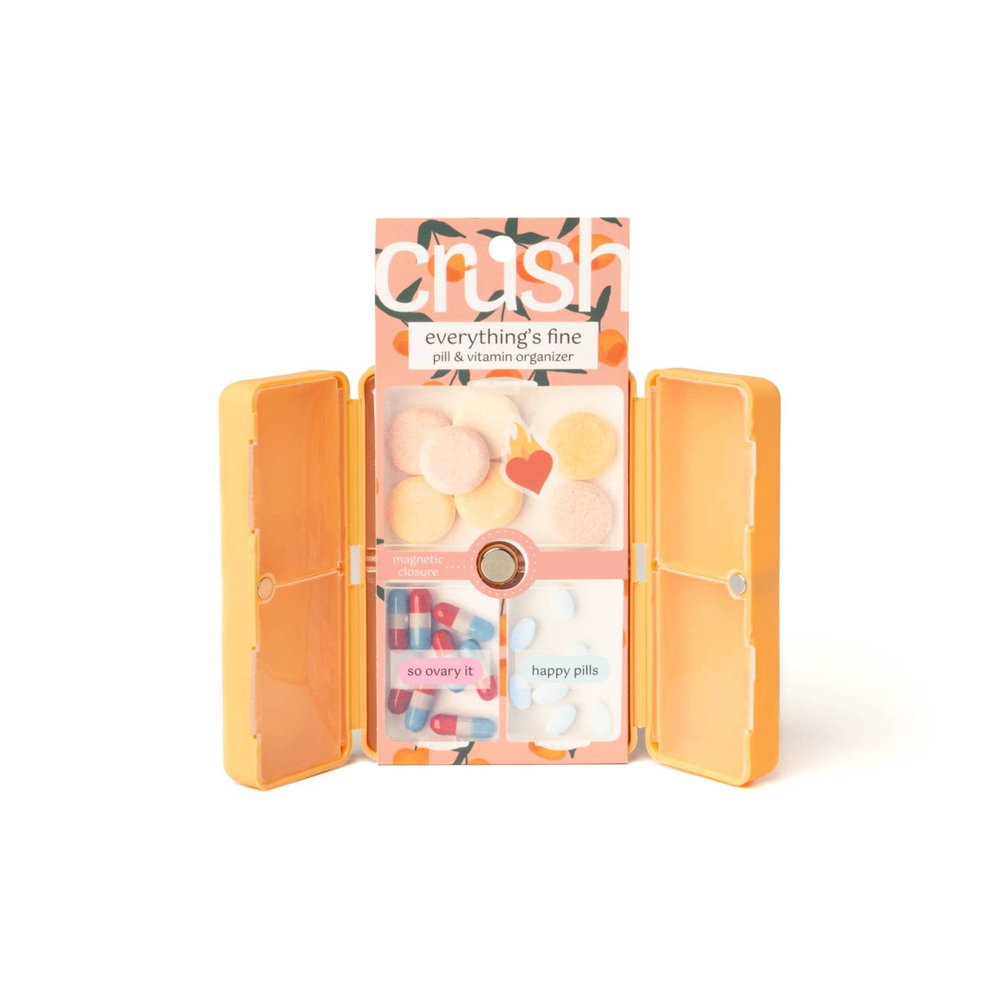 DM Merchandising - Crush Everything's Fine Pill & Vitamin Case