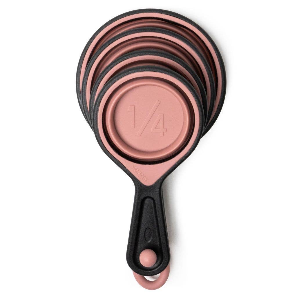 DM Merchandising - Krumbs Kitchen Silicone Collapsible Measuring Cups 4pcs Set