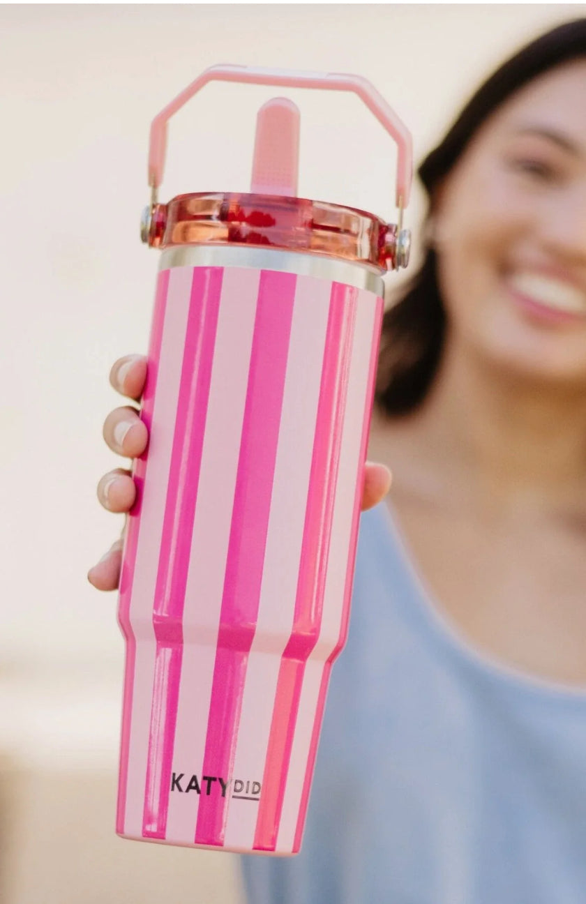 Katydid 30oz Striped Tumbler