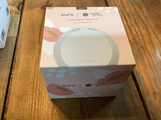 Pura And Bridgewater Smart Home diffuser set with two sweet Grace Vials