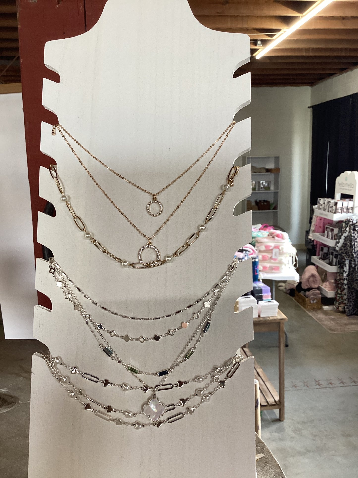 Periwinkle necklace