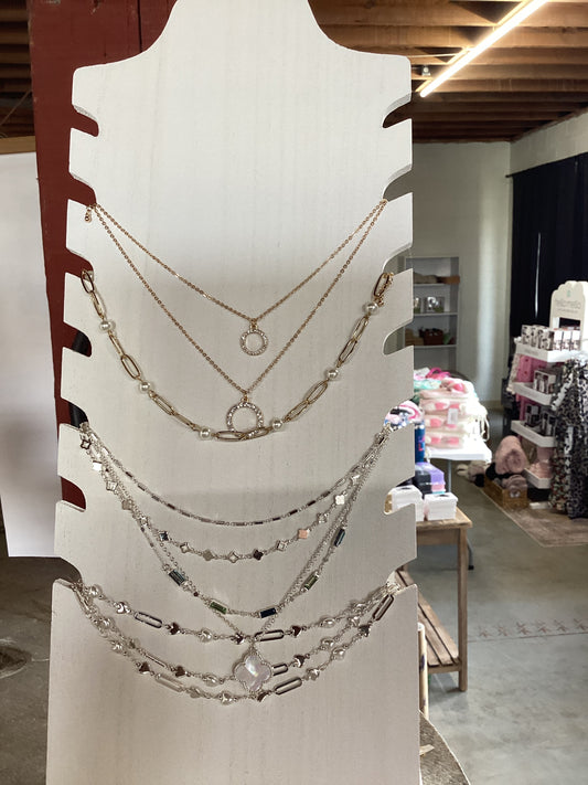 Periwinkle necklace