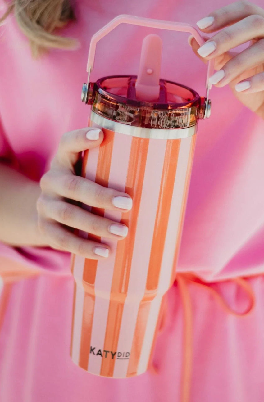Katydid 30oz Striped Tumbler