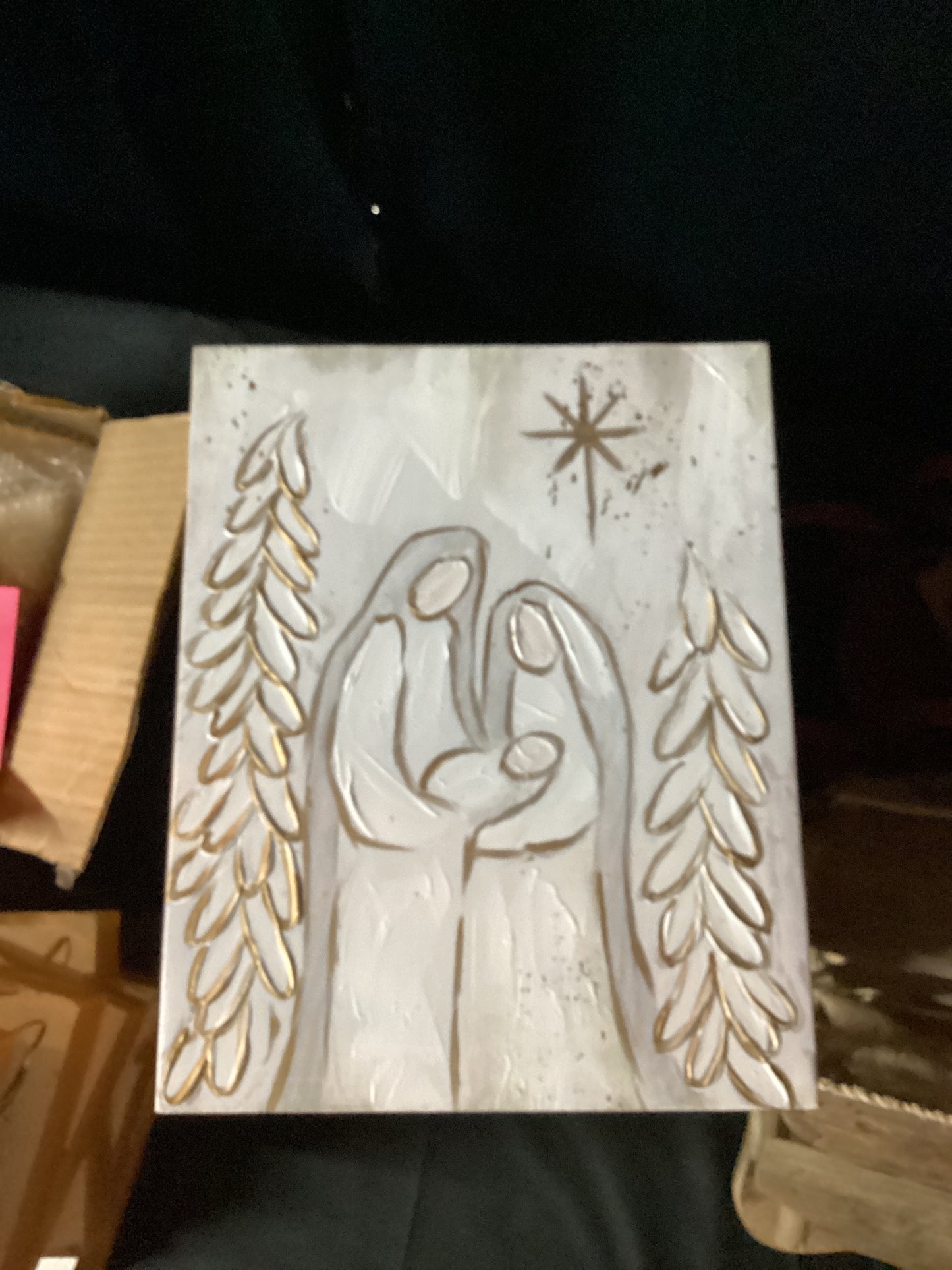 Canvas holy family