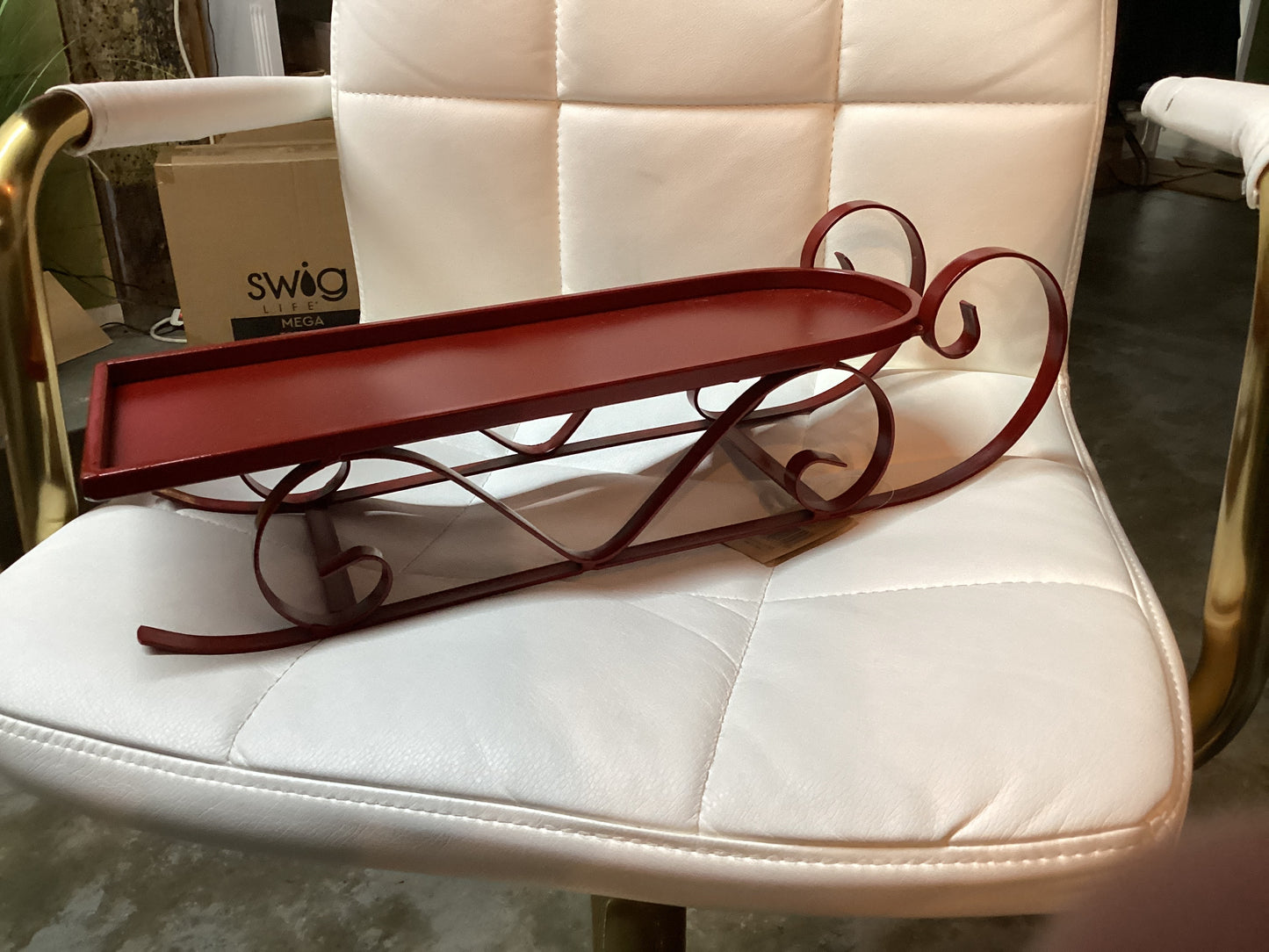 Red Metal sled