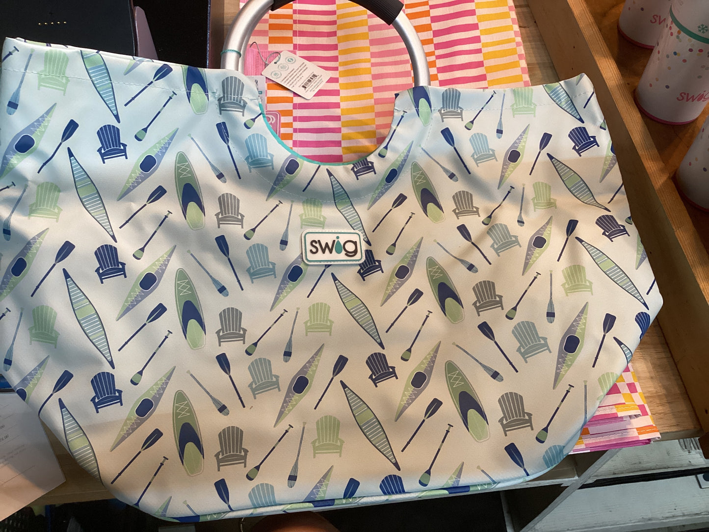 ERRBODY AT THE LAKE LOOPI TOTE BAG