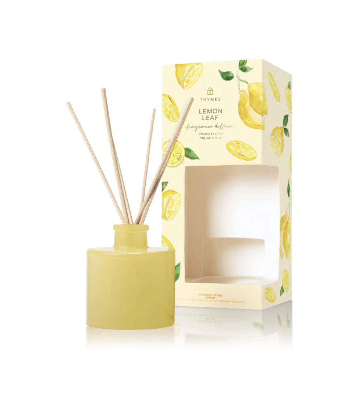 Thymes Petite Diffuser; Lemon Leaf
