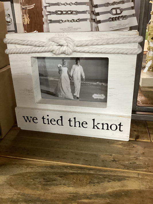 Tied The Knot Block Frame